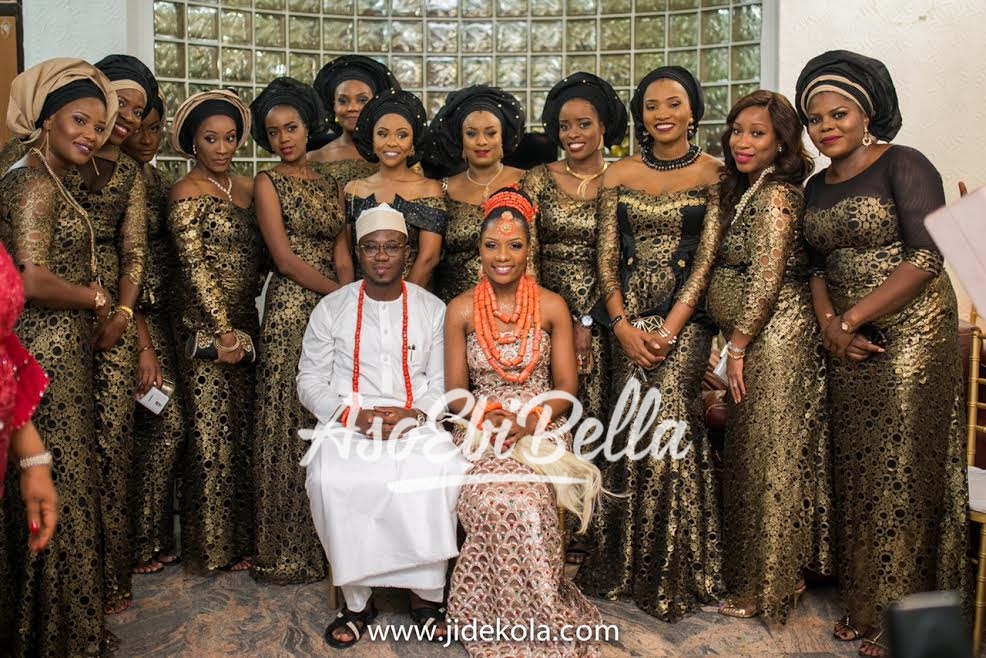 Wale X Chioma and their #AsoEbiBella Makeup @banksbmpro Photography by @jidekola
