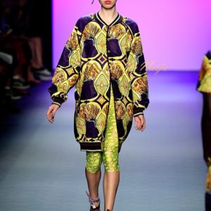 NEW YORK, NY - SEPTEMBER 14: a model walks the runway at Xuly Bet fashion show during September 2016 - New York Fashion Week: The Shows at The Dock, Skylight at Moynihan Station on September 14, 2016 in New York City. (Photo by Frazer Harrison/Getty Images)