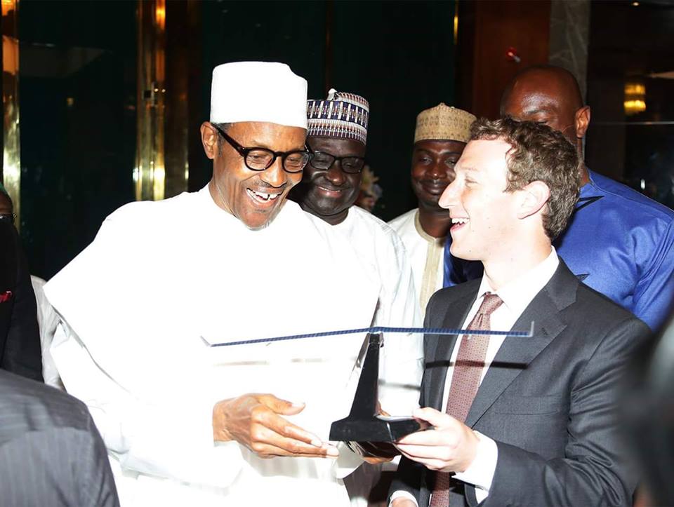 Mark Zuckerberg Meets President Buhari