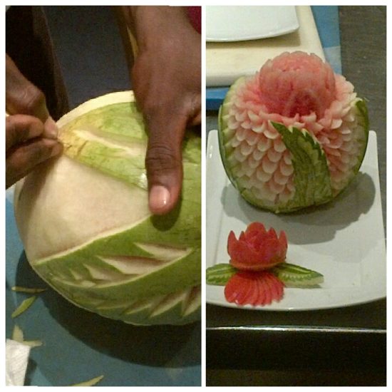 Learn the Intricate art of Fruit and Vegetable Carving September 26th