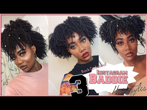 EASY Instagram Baddie Hairstyles For School ✨💖 - YouTube