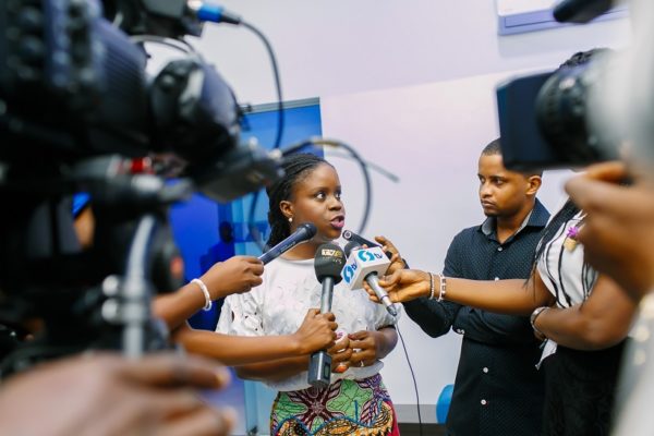 Press interview with Dayo Odulate at the Elite Banking Segment Launch