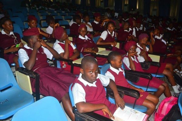 A cross section of students of Edgerly Memorial Girls Secondary School- Calabar-South