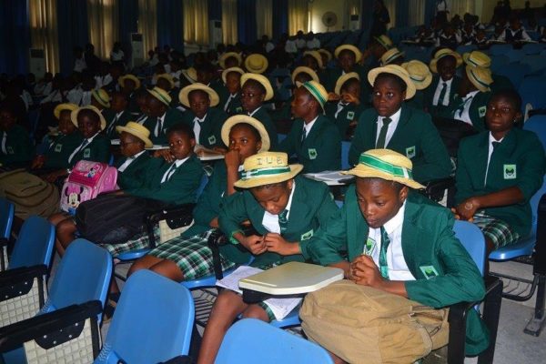 A cross section of students of Federal Government Girls College- Calabar