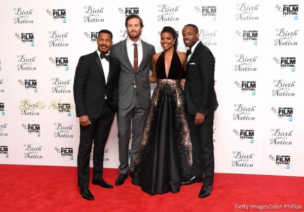 Nate Parker, Armie Hammer, Gabrielle Union & Chike Okonkwo