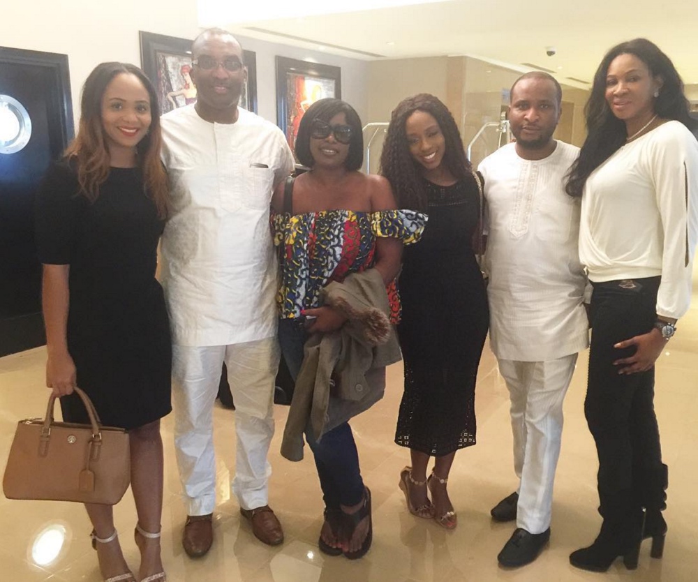 Me, Kene Mkparu - CEO FilmOne, Azuka Ogujiuba of ThisDay, Tolu Doherty of EbonyLife, Moses Babatope - COO FilmOne, Chioma Ude - CEO AFRIFF