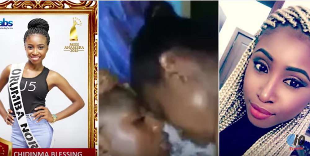 Miss Anambra 2015 Chidinma Okeke claims Lesbian Sex Tape is & She