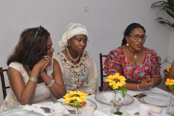 L-R: Chief Mrs. Taiwo Taiwo, Chairman, Lexham Investments; Chief Mrs. Eniola Fadayomi MFR Flo-D, Chairman, Africa Prudential Registrars Plc; and Oluwatoyin Sanni, Group CEO, United Capital Plc 