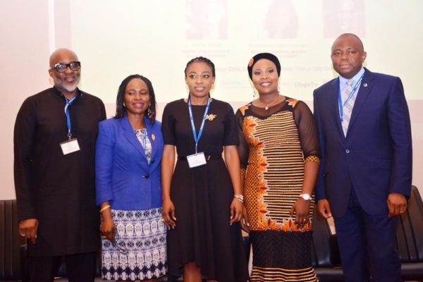 L -R Lanre Olusola (The Catalyst), Funmi Oyetunji, Dr Dorothy Jeff-Nnamani, Dr Maymuna Kadiri,  Nnamdi J. Okonkwo 