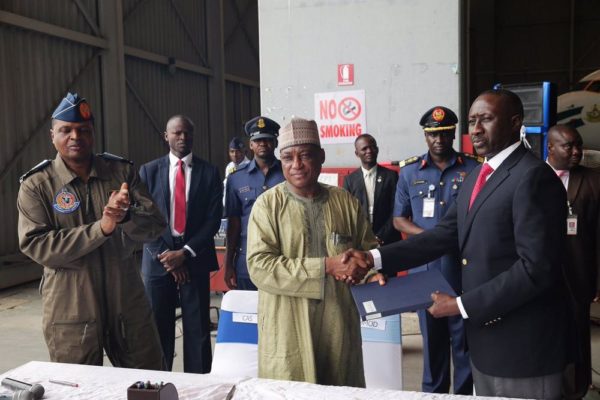 Handover of Two Aircrafts in Presidential Fleet to AirForce3