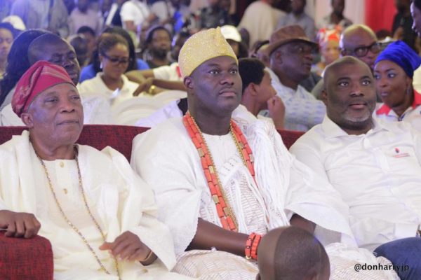 Sir Kessington Adebutu, Oni of Ife and Olusegun Adebutu