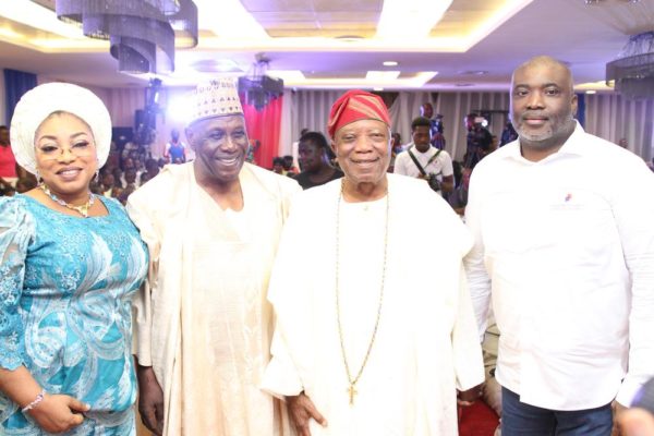 Senator Dr Grace Folashade Bent, Babagana Kingibe, Sir Kessington Adebutu, Olusegun Adebutu