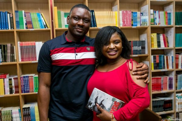 The author with blogger, Oyinkansola Awolo