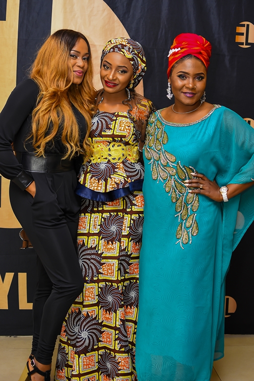 Yvonne Hays, Rahama Sadau & Nita Byack George