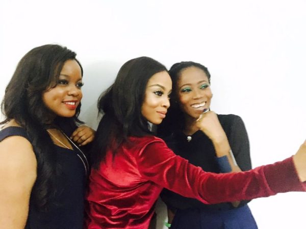 Arese Ugwu, Toke Makinwa & Tosyn Bucknor 