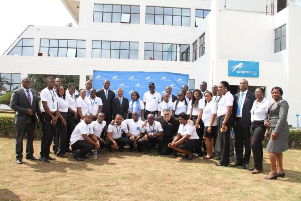 Union bank officials and guests at the launch of the new Union Bank branches in Enugu 