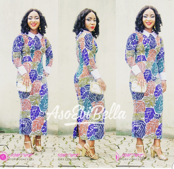 @barbieayo in @house of tobee Blings@bimpsmartelle Aso ebi @barbieayo