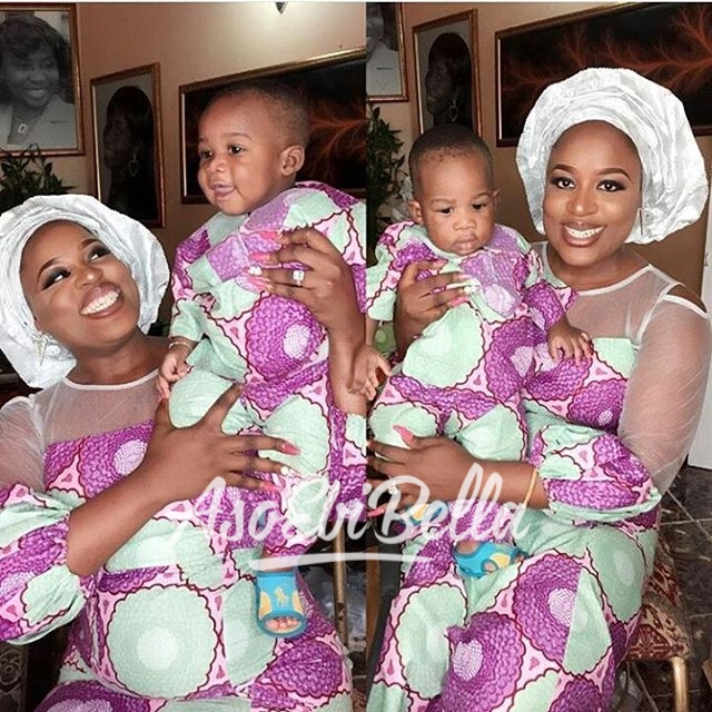 @officialellamo & her lil prince charming