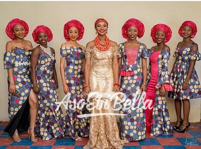 @olivia.obiakaonu & her #AsoEbiBella for #olich2016 MUA @swittamara Photography by @tapstudios