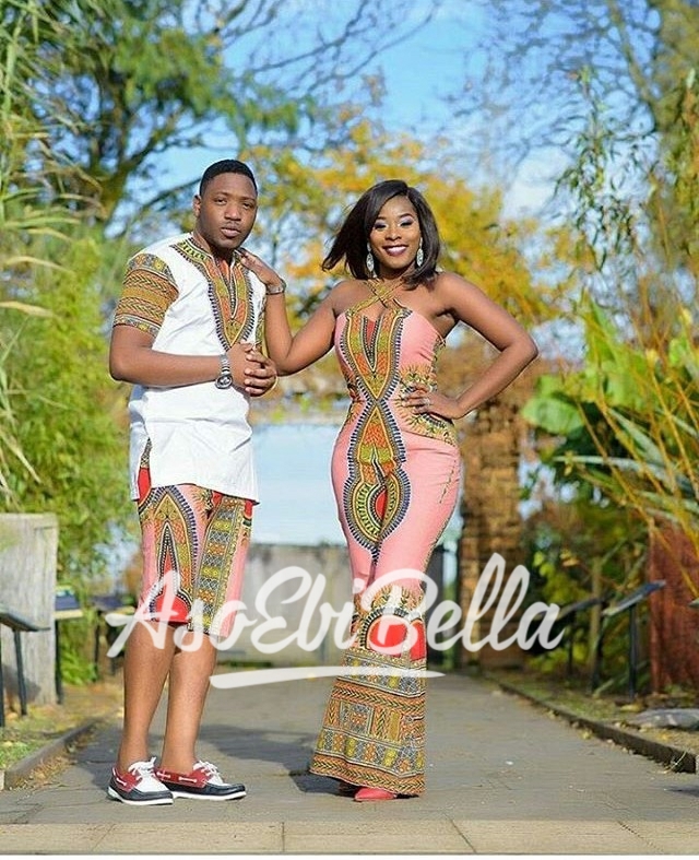 @queenkemicurvy Photographed by @georgedicksonphoto Groom outfit by @omoakinwears Jumpsuit by @mariebabs