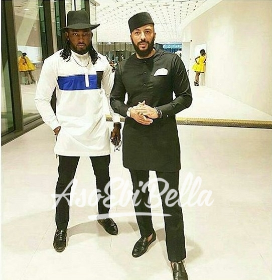 @siruti X @matthewmensah Uti's Tunic by @jzo_ng Styled by @hyperfashun