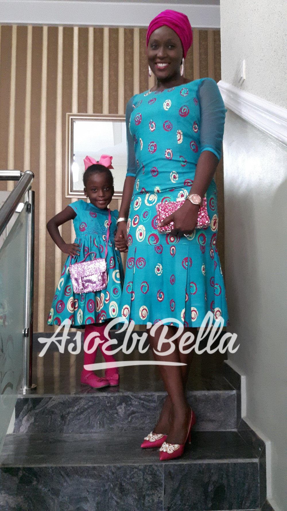 Bisi Olabenjo & daugther