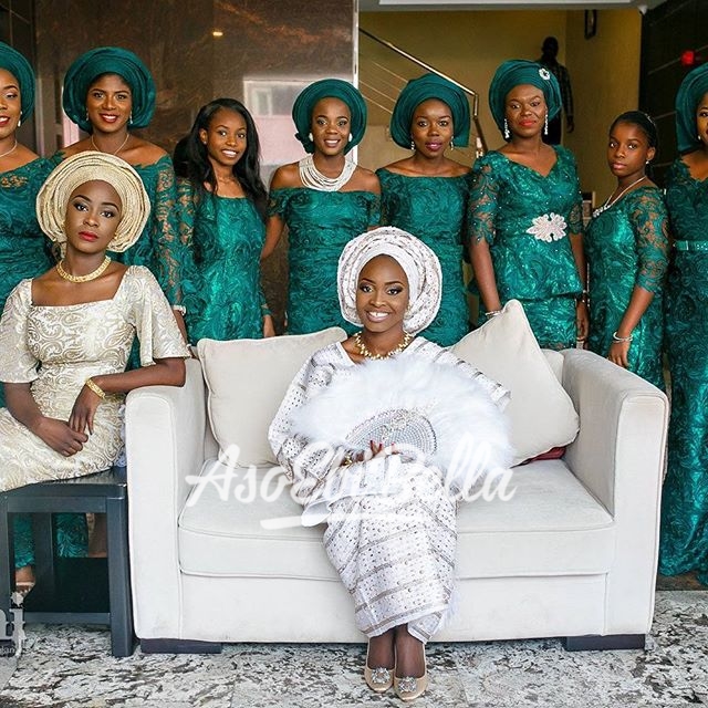Bride & her #AsoEbiBella