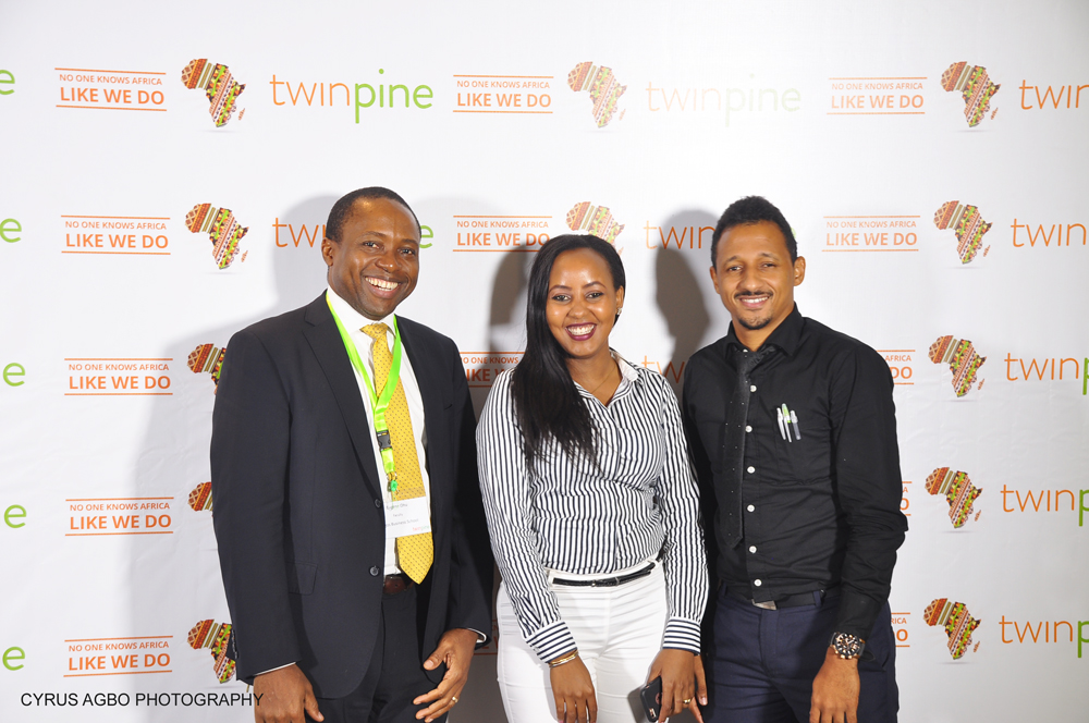 Dr. Eugene Ohu, Faculty, Lagos Business School; Teresia Kinuthia,Regional Manager, East and Central Africa,Terragon, Dr. Francis Okoye, Lagos Business School.