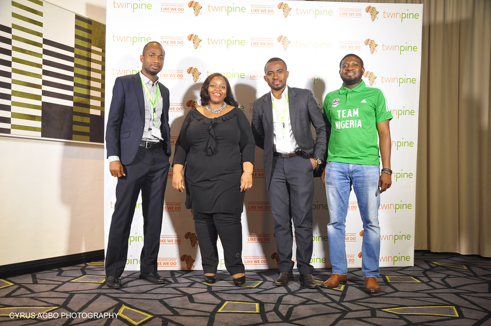 Oduntan Odubanjo, Chief Operation Officer, Twinpine; Rosemary Akpo, Africa Marketing Director - Ribena, Suntory, Emeka Enwere, Chief Product Officer, Twinpine; Yusuf Murtala, Marketing Manager, Lucozade