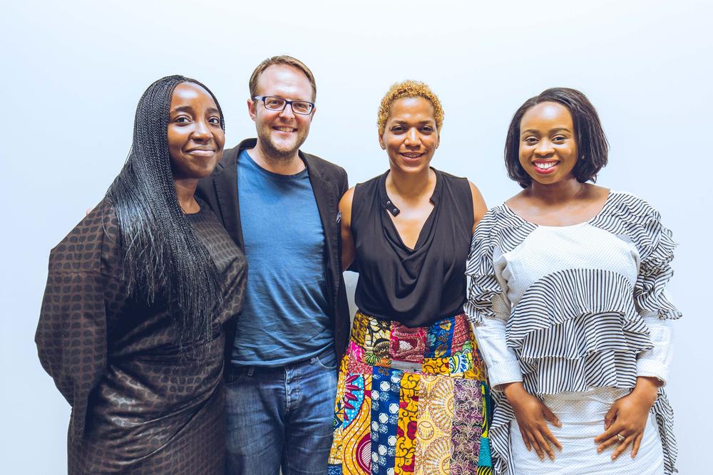 Demo Day 2016 Judges Eloho Omame, Ben White, Ndidi Nnoli-Edozien, Ololade Fadoju