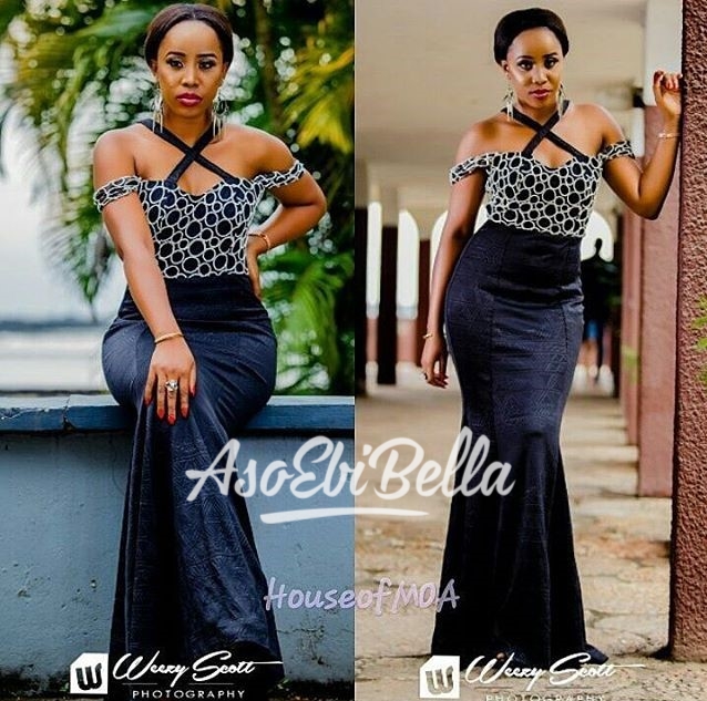 Dress by @Houseofmoa Makeup by @beautybytejj Photography by @weezy_scott Model @mz_amah