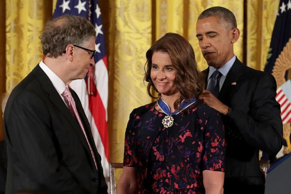 U.S. President Barack Obama awards the Presidential Medal of Freedom to XXX during a ceremony in the East Room of the White House November 22, 2016 in Washington, DC. Obama presented the medal to 19 living and two posthumous pioneers in science, sports, public service, human rights, politics and the arts.