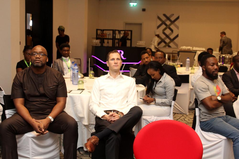 Chika Nwobi, Founder/CEO, L5LAB; Tom Terbell, Partner Rise Capital; Peter Ajegbomogun, Managing Partner, WebCoupers.