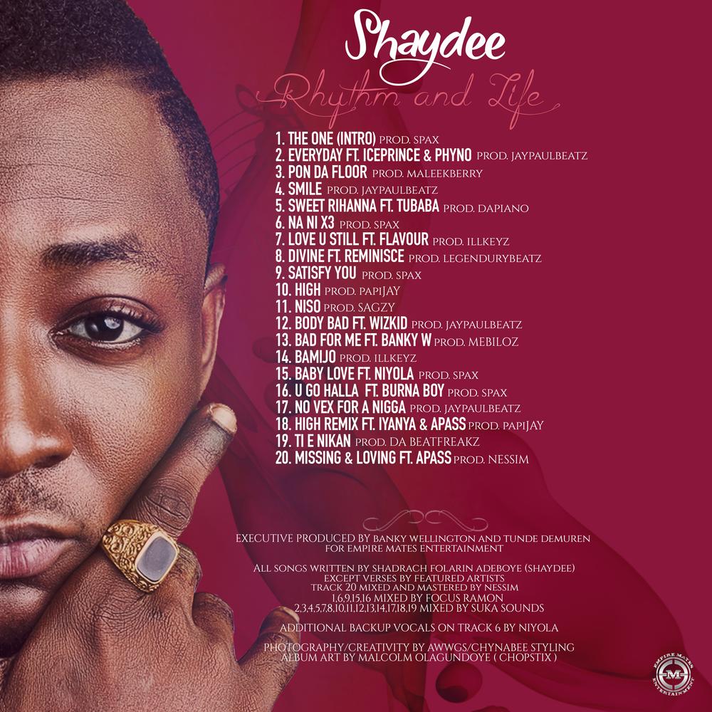 EME’s Shaydee set to drop his Debut Album this November See the Album