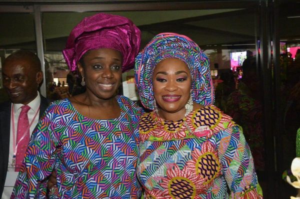 L-R Minister of Finance Kemi Adeosun and Pastor Siju Iluyomade Convener Arise Womens Conference