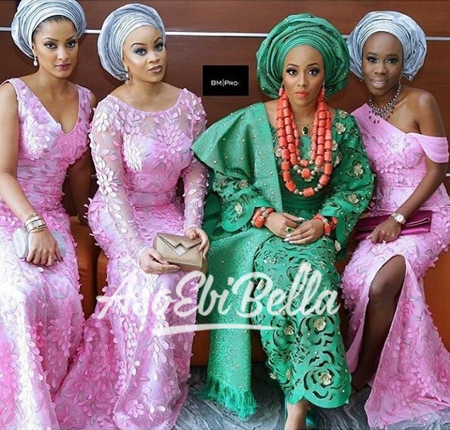 Lauretta Fatayi-Williams & her stunning #AsoEbiBella MUA @banksbmpro