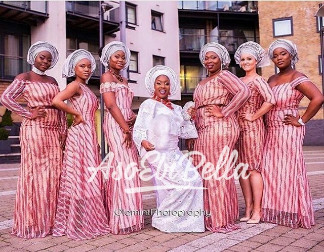 Lydia and her #AsoEbiBella for #lyman2k16 Photography by @olamintphotography MUA @remscocreations
