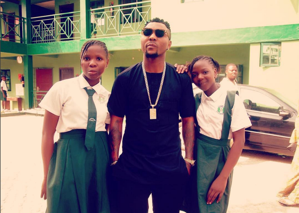 Oritse Femi's Caption: my gold and my diamond