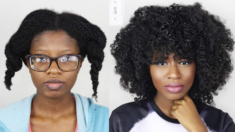 #BNFroFriday: Tutorial for Big, Soft & Moisturised Curly Afro using ...
