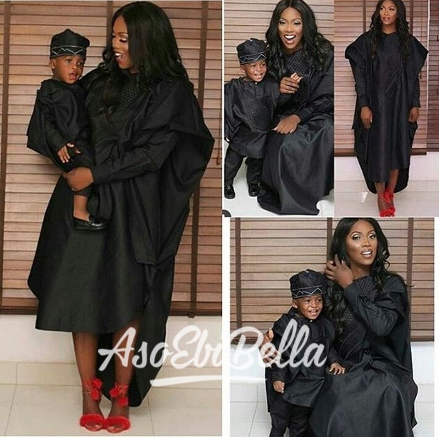 @tiwasavage and son JamJam