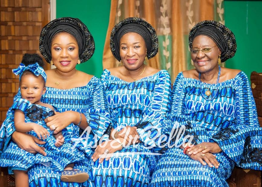 Four Generations @oteniaramakeovers Asooke by @doppybridals_asooke_beads Outfits by @viachia_collections Photography by @biyiadeleke