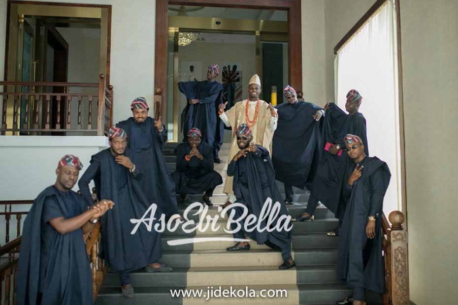 Groom & his men