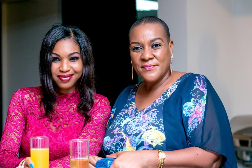 Maureen Okpoko and a guest