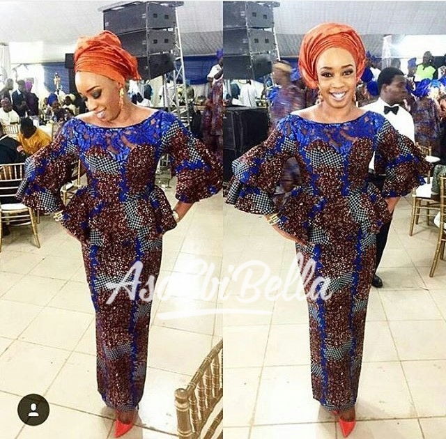 Mrs Ogunbanjo in @moofadesigns