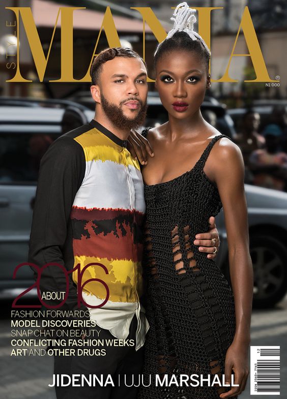 Image result for Jidenna, Uju Marshall cover StyleMania's "About 2016" issue