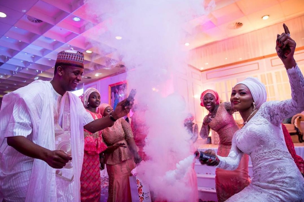  Zahra Buhari's wedding