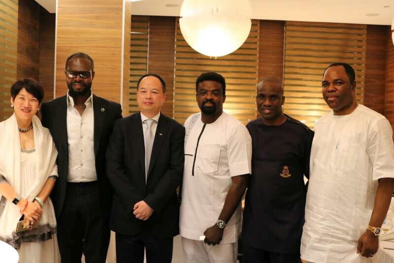 Chairman CIG Motors Diana Chen, Lead Consultant GAC Africa Linus Idahosa, General Manager GAC Group China Yu Jun, Kunle Afolayan, Publisher Daily Times Fidelis Anosike, Chairman NTel Dr. Tunde Ayeni