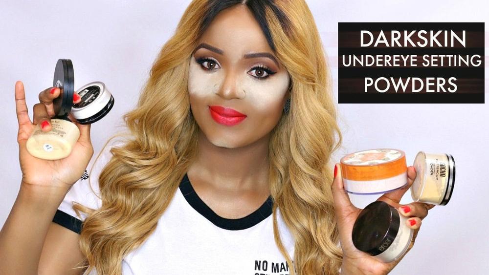 BN TV: OmabelleTV's Best Under Eye Setting Powders for Black Women/Dark ...