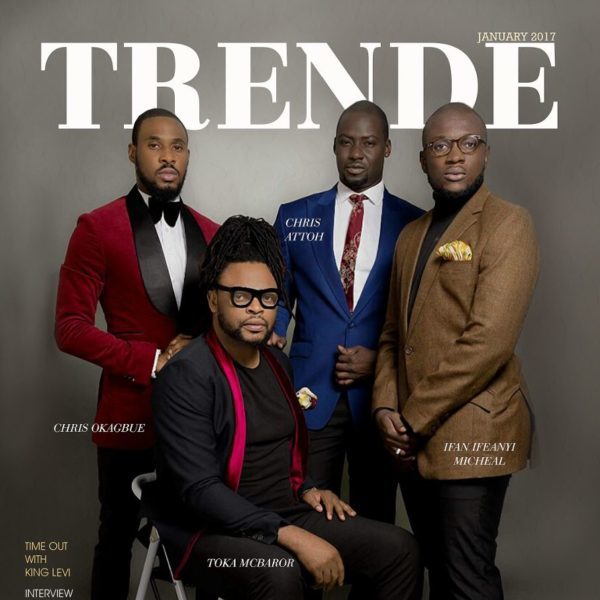 Chris Attoh, Chris Okagbue, Toka Mcbaror & Ifan Ifeanyi Micheal Cover