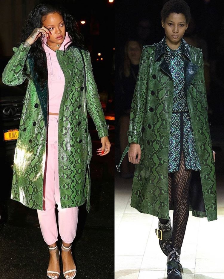 BN Collection To Closet: Rihanna in Burberry's Fall 2016 | BellaNaija